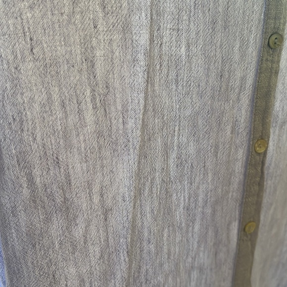 Tahari linen coverup - Picture 7 of 8